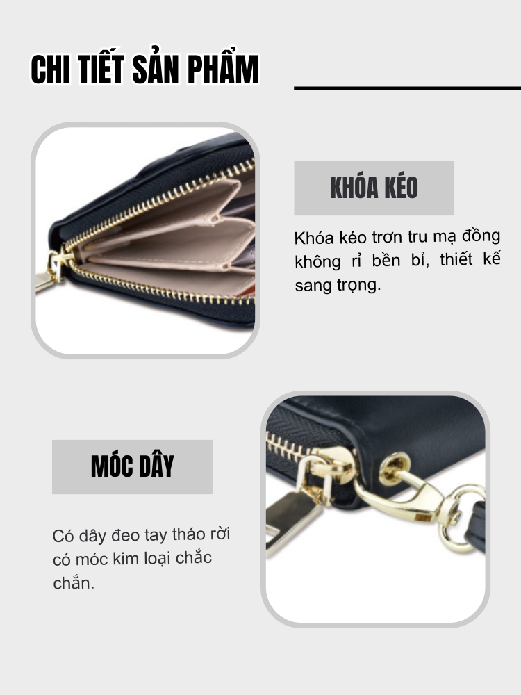 Ví Dài Nữ Cầm Tay TAILIAN TL16 - Ảnh 8