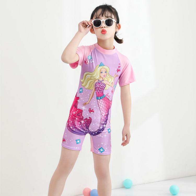 Mô tả Bộ quần áo bơi cho bé gái SKIDS đồ bơi trẻ em họa tiết công chúa kỳ lân 2 đến 10 tuổi - 5