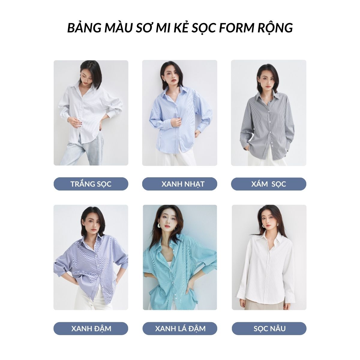 Áo sơ mi GILLEE nhiều màu