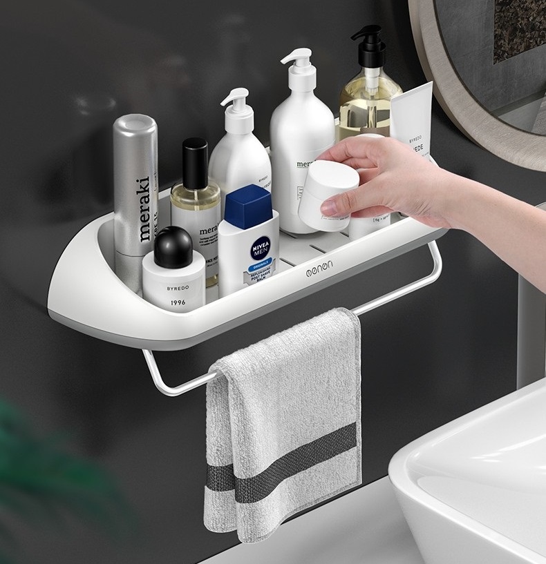 Mô tả Kệ Để Đồ Nhà Tắm OENON Chất Liệu Nhựa ABS Dán Tường Gạch Men - KCN02 - 3