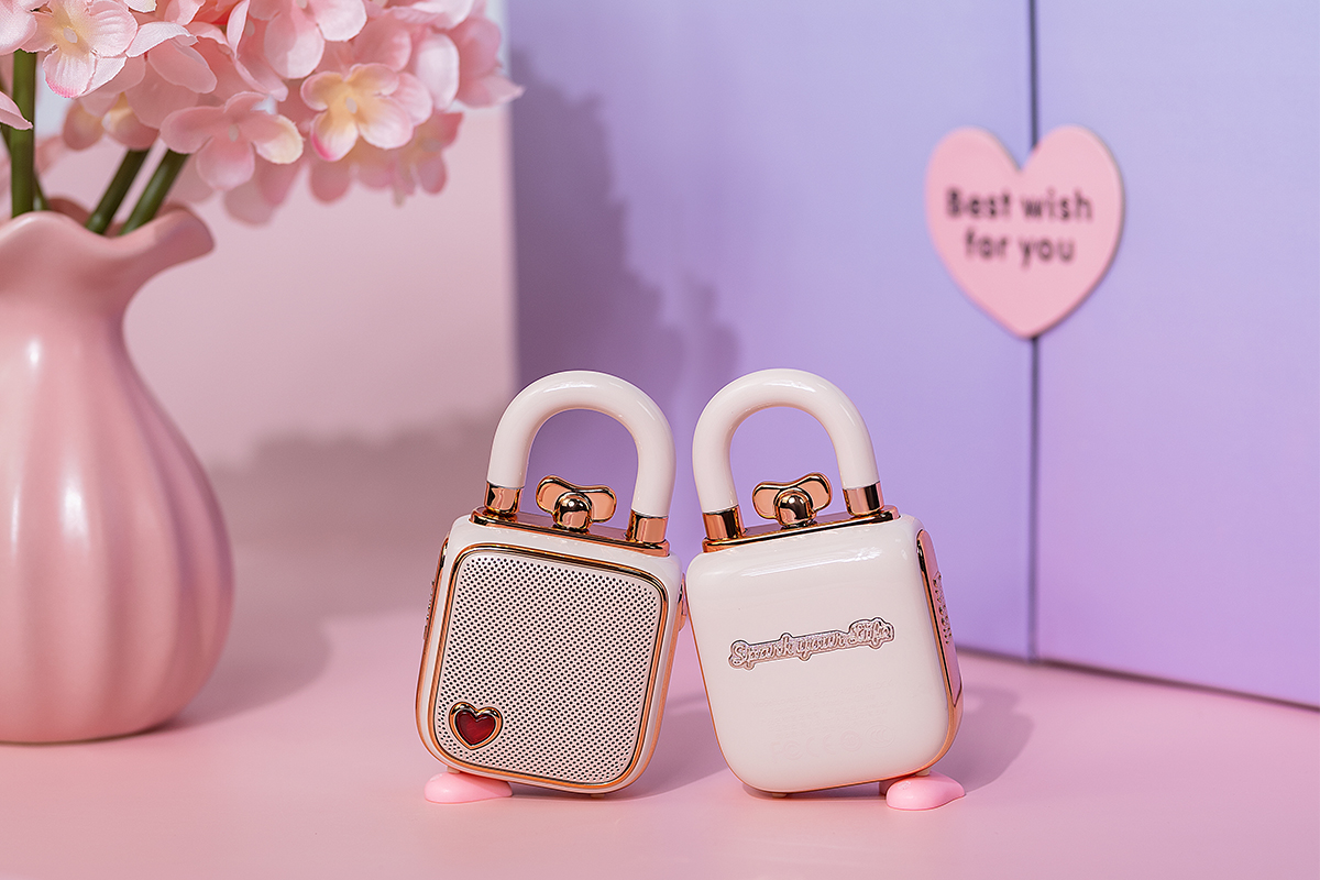 Mô tả Loa Bluetooth Divoom Lovelock Pink công suất 5W kiểu dáng dễ thương - 5