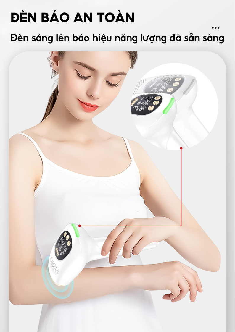 Máy Triệt Lông Cầm Tay Mini DELADEP, Tẩy Lông Toàn Thân Bằng Máy Triệt Lông Cầm Tay Mini DELADEP, Tẩy Lông Toàn Thân Bằng