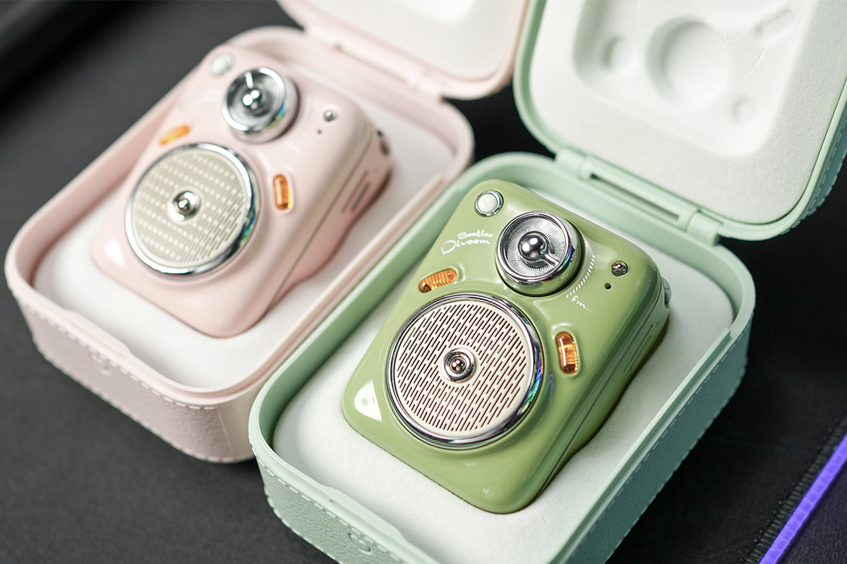 Mô tả Loa bluetooth Divoom-Beetles-FM II phiên bản nâng cấp, thiết kế nhỏ gọn, cổ điển, tích hợp FM radio và thẻ nhớ - 2