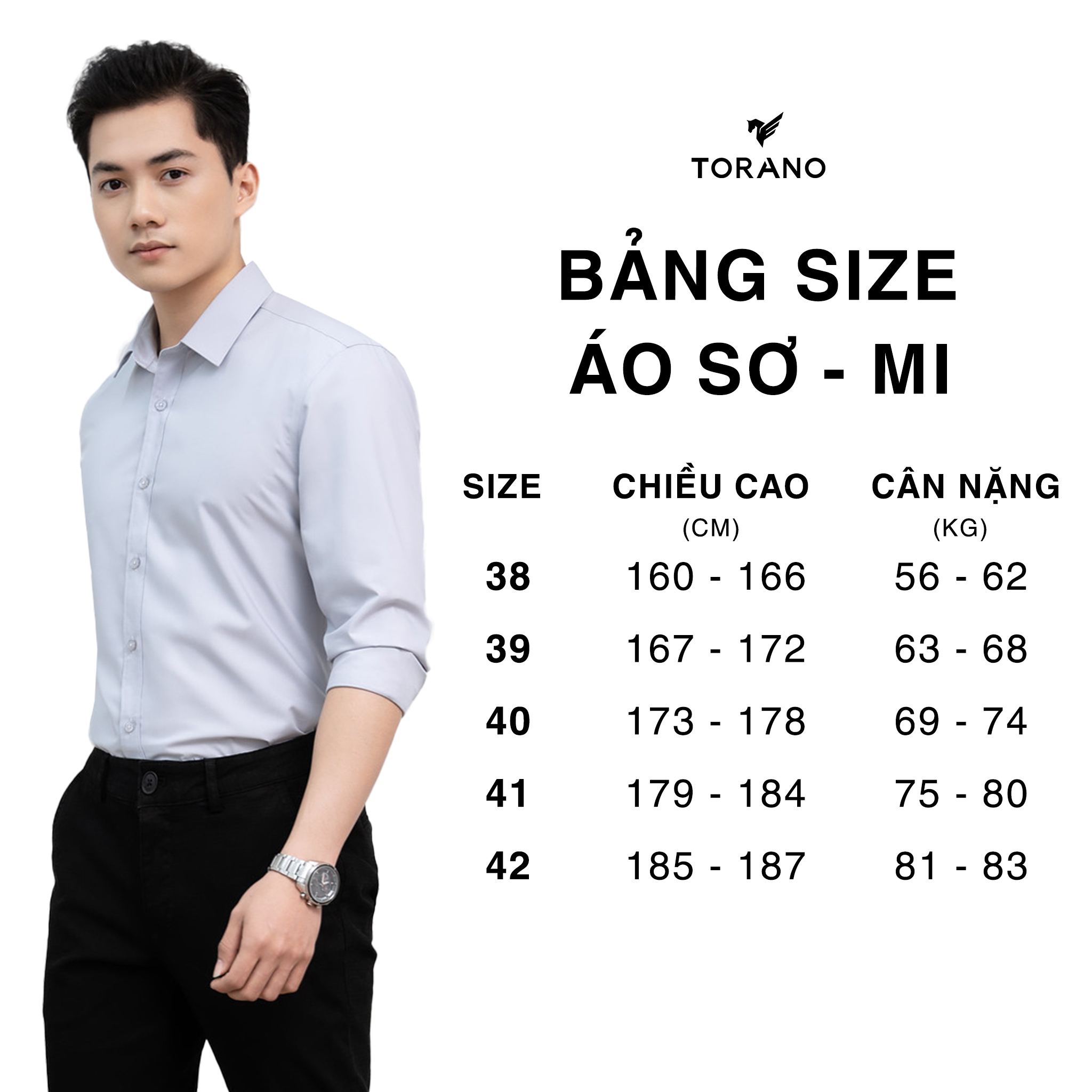 Cận cảnh chất liệu áo sơ mi TORANO FATB002