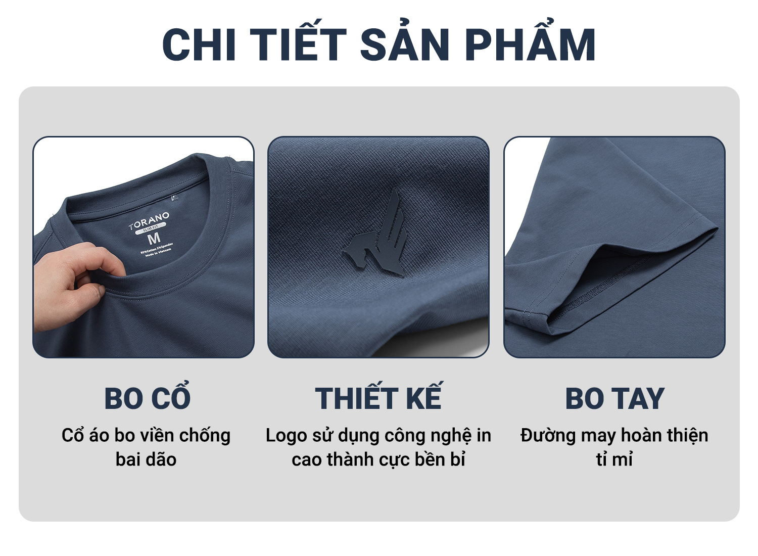 Áo thun TORANO màu đen