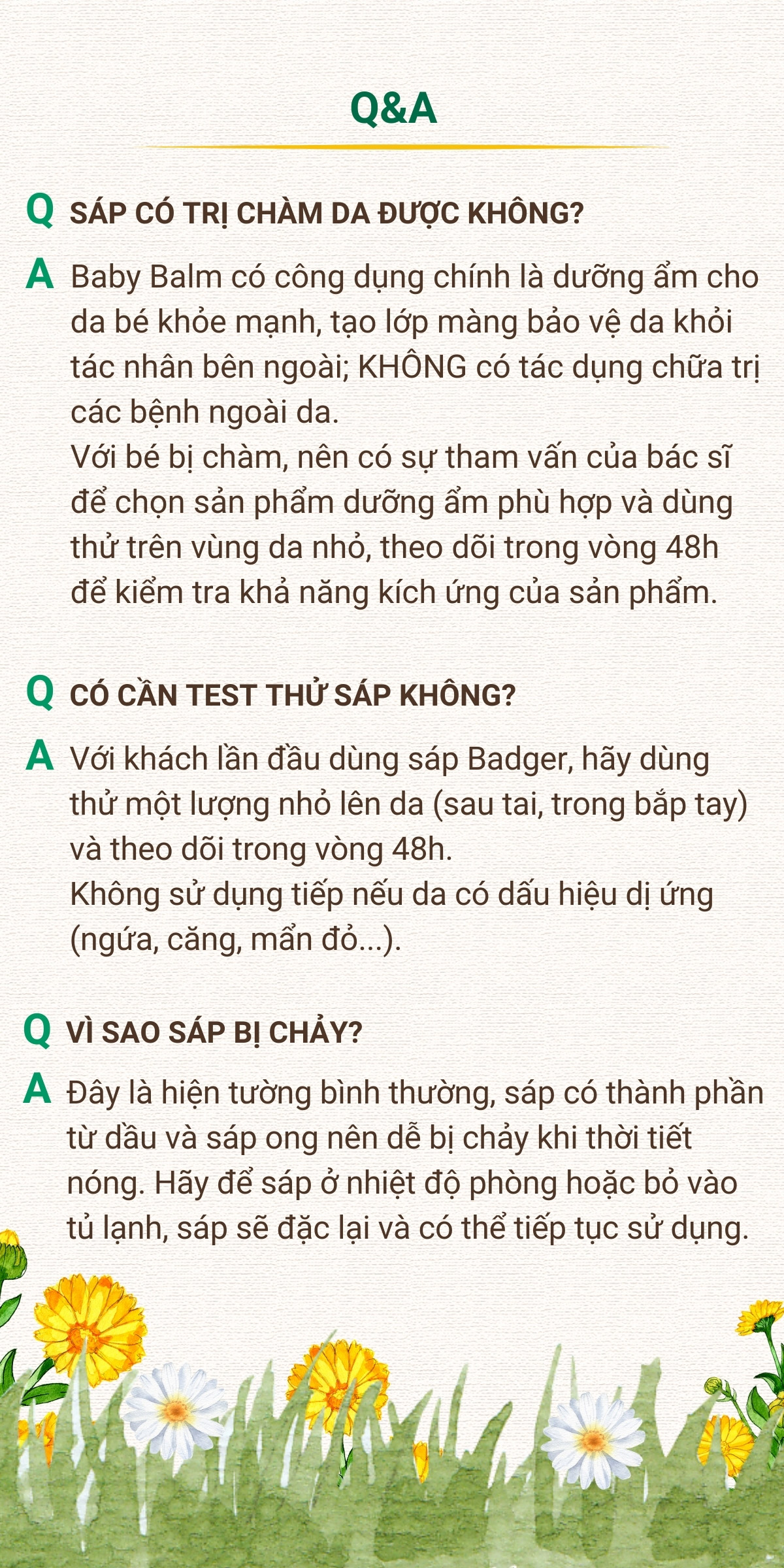 Mô tả Sáp dầu hữu cơ dưỡng da em bé BADGER Baby organic balm dưỡng ẩm cho da khô, ngừa hăm an toàn cho trẻ sơ sinh – 21g 56g - 7