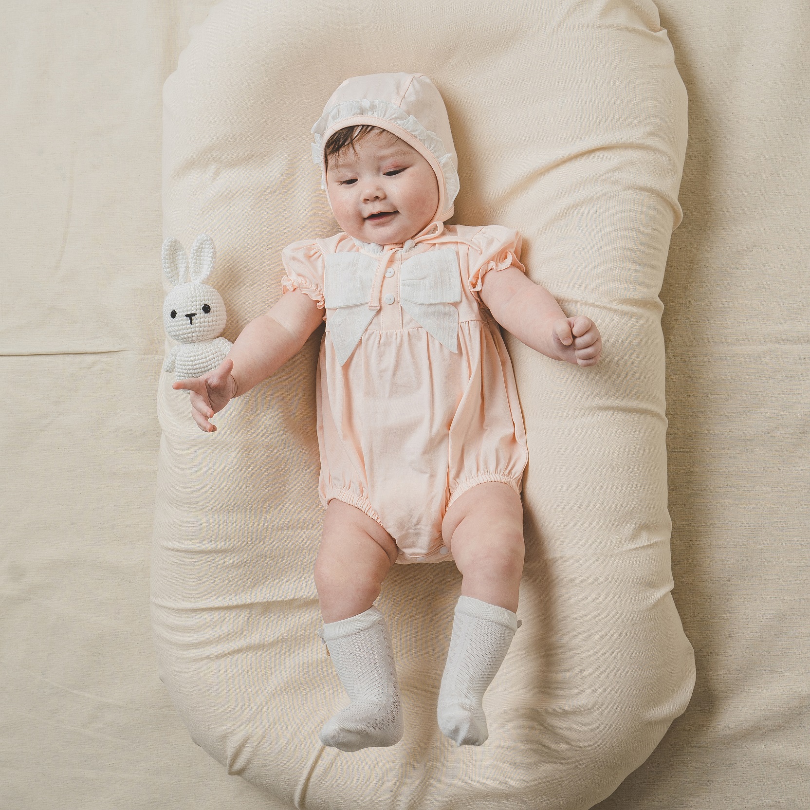 Mô tả Body chip ngắn tay cổ Peterpan Bamco BBC230300 | Quần áo chính hãng BU Baby - 2