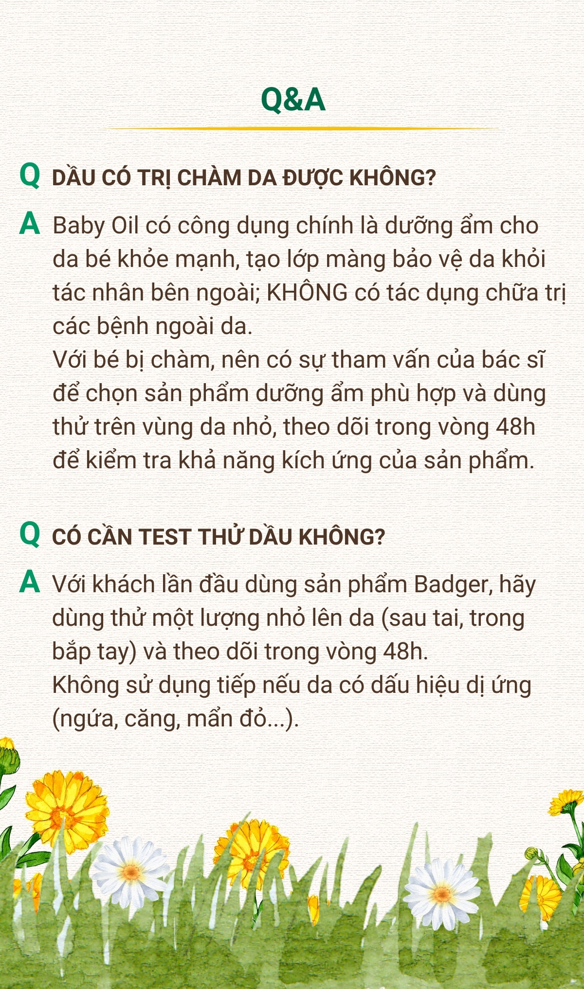 Mô tả Dầu hữu cơ dưỡng da, massage cho em bé Badger Organic Baby Oil - hạn chế khô da, giúp da ẩm mềm - 118ml - 5