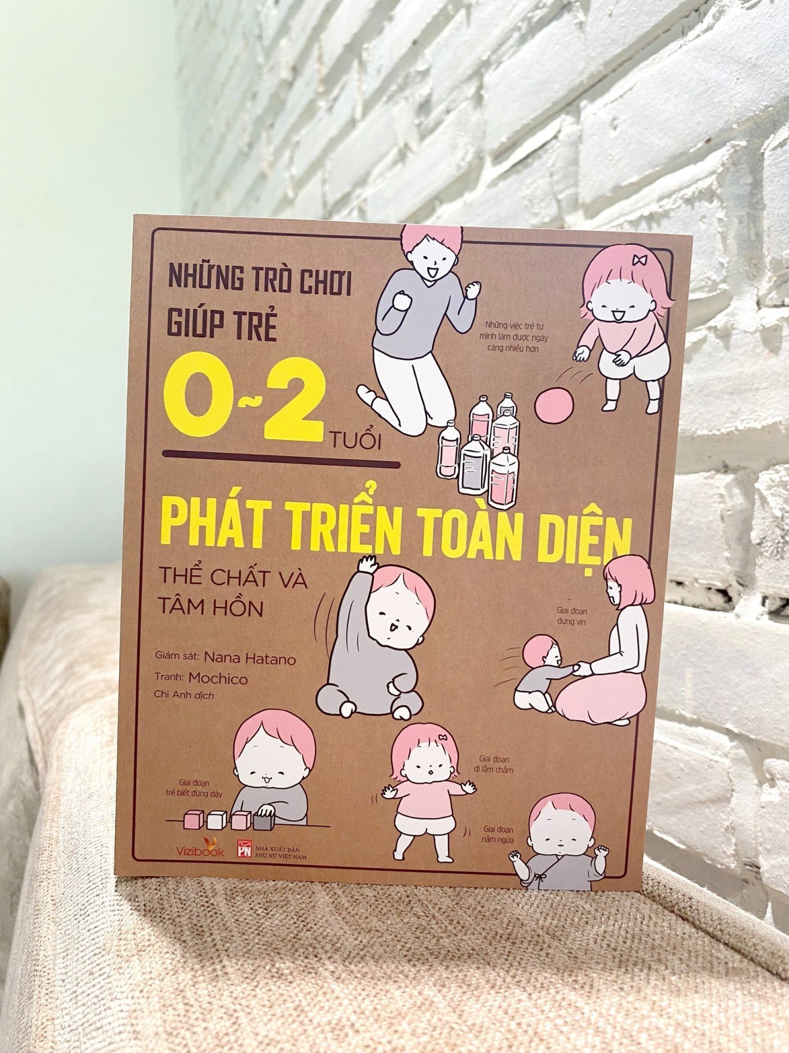 Mô tả Sách Những trò chơi giúp trẻ 0-2 tuổi phát triển toàn diện - thể chất và tâm hồn Vizibook - 1
