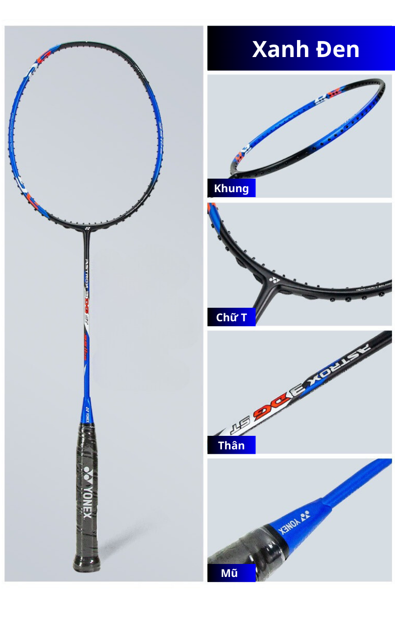 Vợt Cầu Lông Yonex Astrox 3 DG Xanh Đen Chính Hãng - Thiết Kế Sang Trọng, Bền Chắc, Khỏe Khoắn, Thiên Công | Shopee Việt Nam