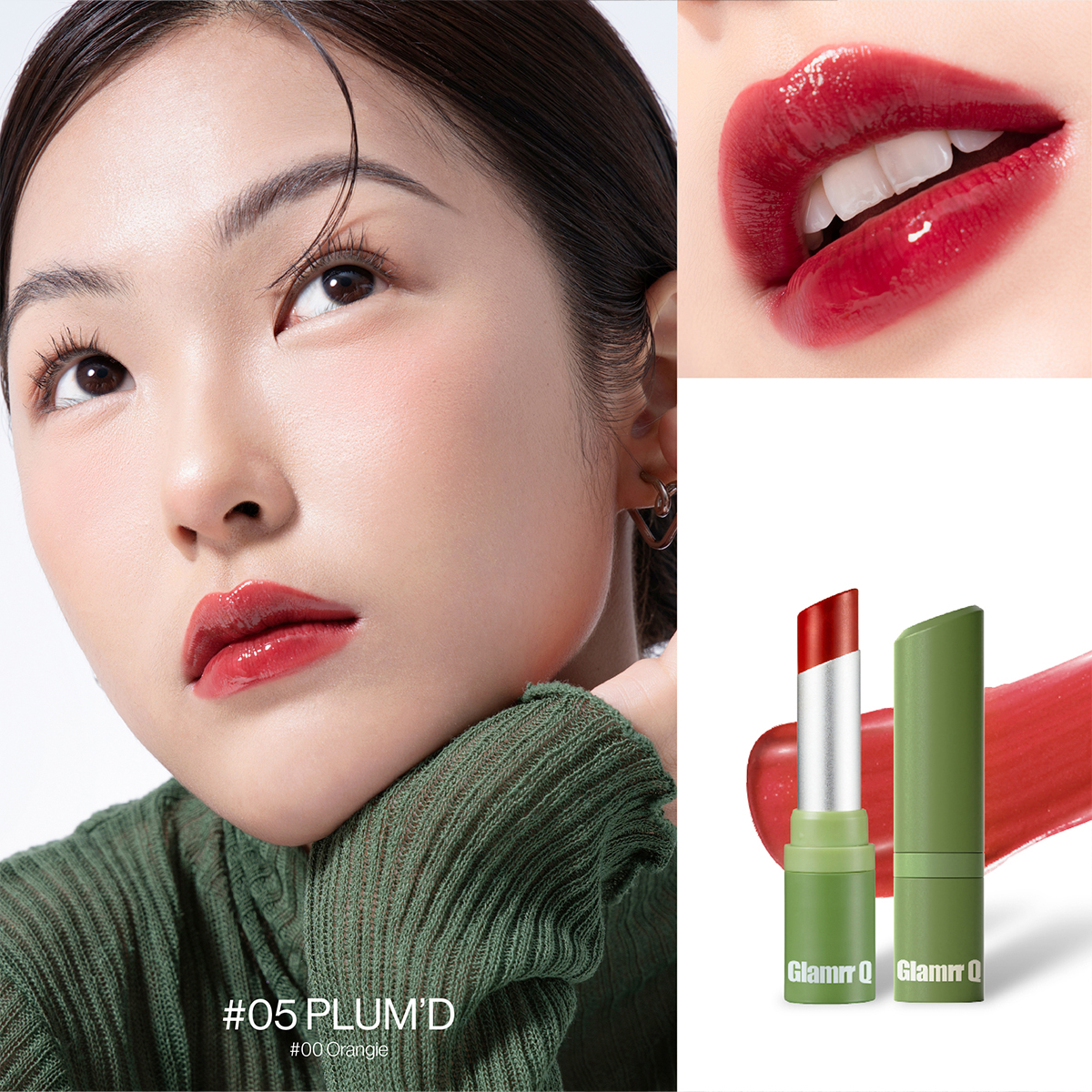 Mô tả Siêu Son Dưỡng Có Màu Thuần Chay Môi Nhạy Cảm Glamrr Q Vegan Super Lip Balm (4.5g) - 6