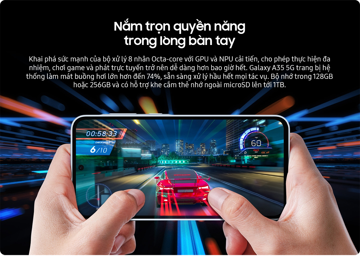 Mô tả Điện Thoại Samsung Galaxy A35 8GB/128GB - 8