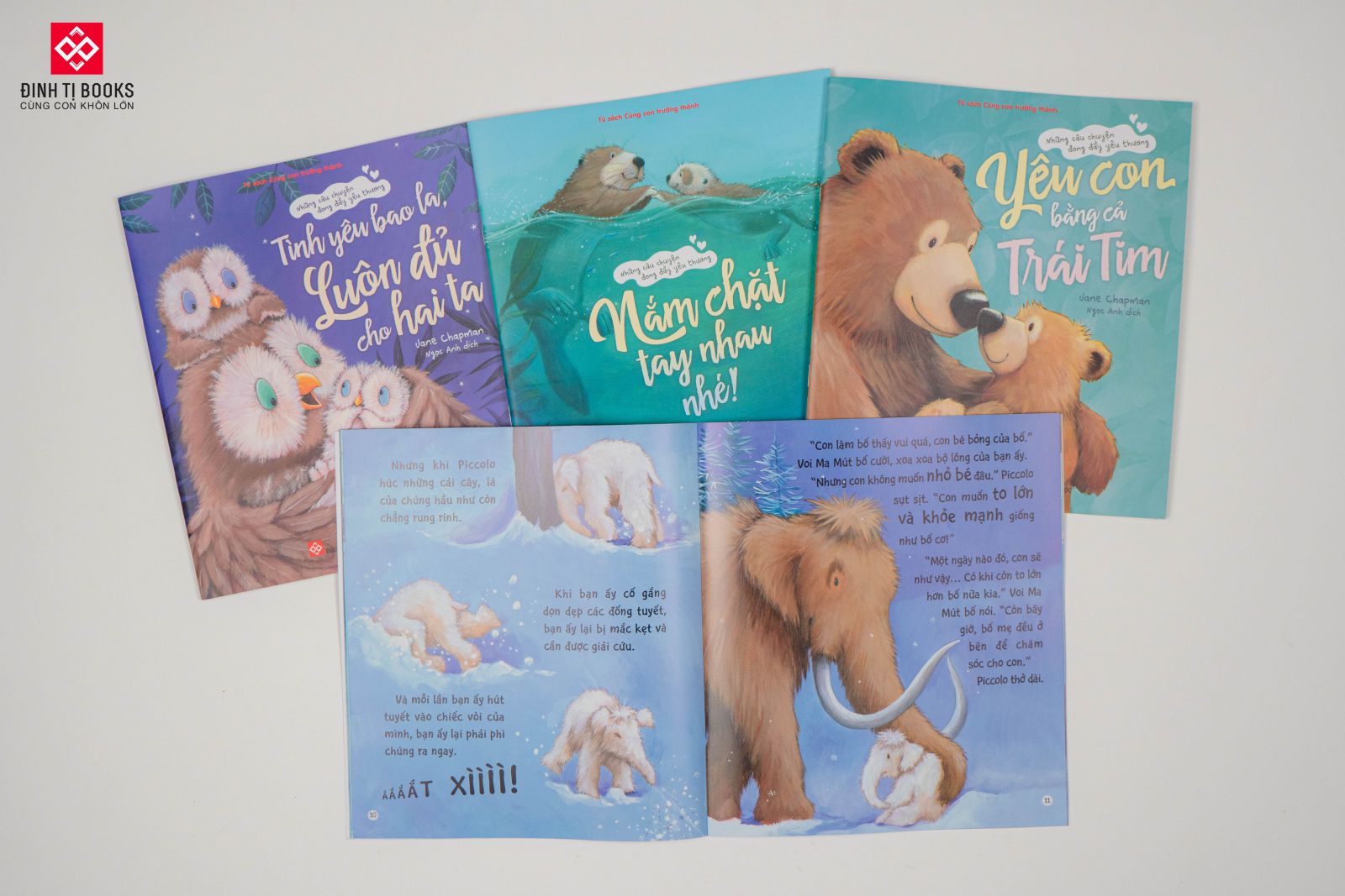 Mô tả Sách - Những câu chuyện đong đầy yêu thương - Nhiều chủ đề - Đinh Tị Books - 1