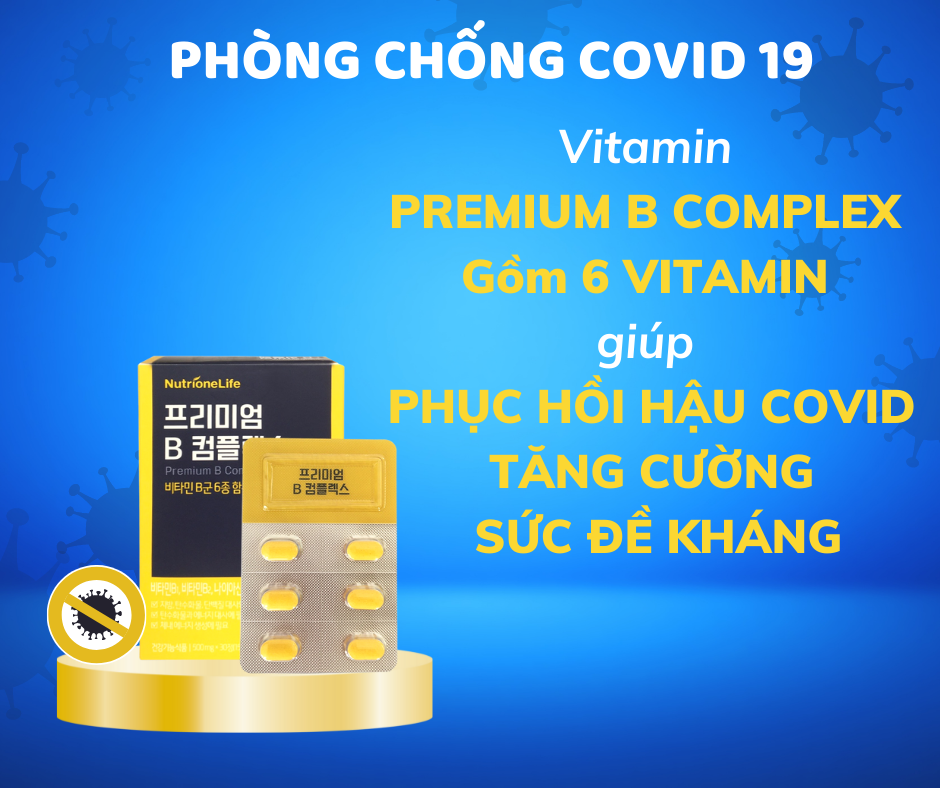 Mô tả COMBO 2 Hộp Viên uống NUTRIONELIFE Premium B Complex Ăn Ngon, hỗ trợ giảm mệt mỏi  500mg x 30 Viên - 4