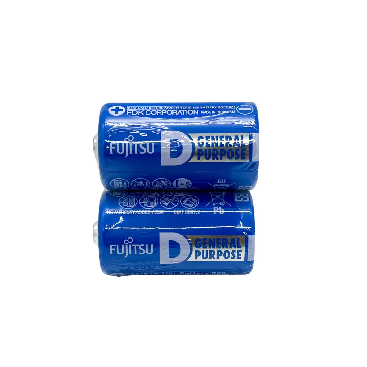 Vỉ 2 Viên Pin Đại ( Pin D , R20 , LR20 ) 1,5V Fujitsu bền bỉ dùng cho ...