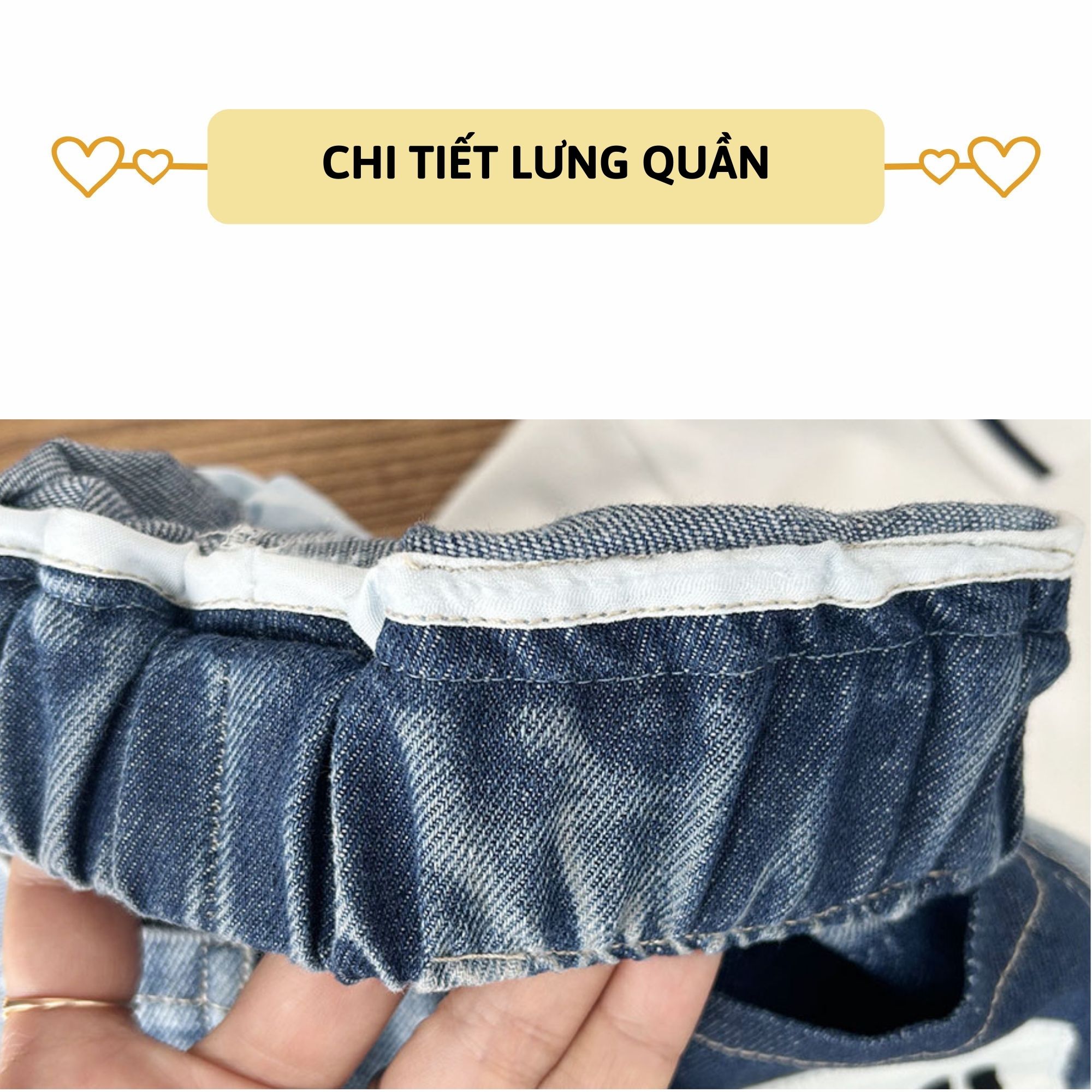 Mô tả Quần short jean bé trai 27Kids KACADY Quần đùi bò mềm lưng chun nam cho trẻ từ 2-10 tuổi BSJE3 - 3