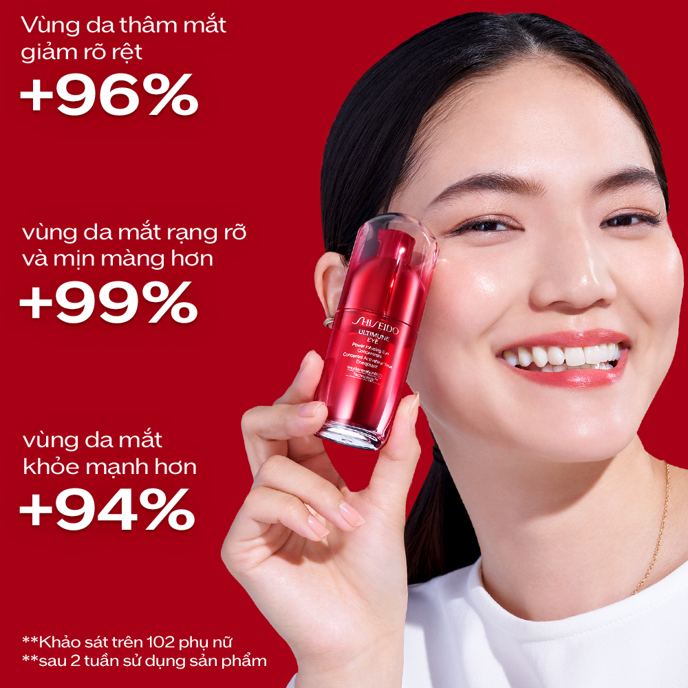 Mô tả Tinh chất (serum) dưỡng mắt Shiseido Ultimune Power Infusing Eye Concentrate N 3.0 15ml - 1
