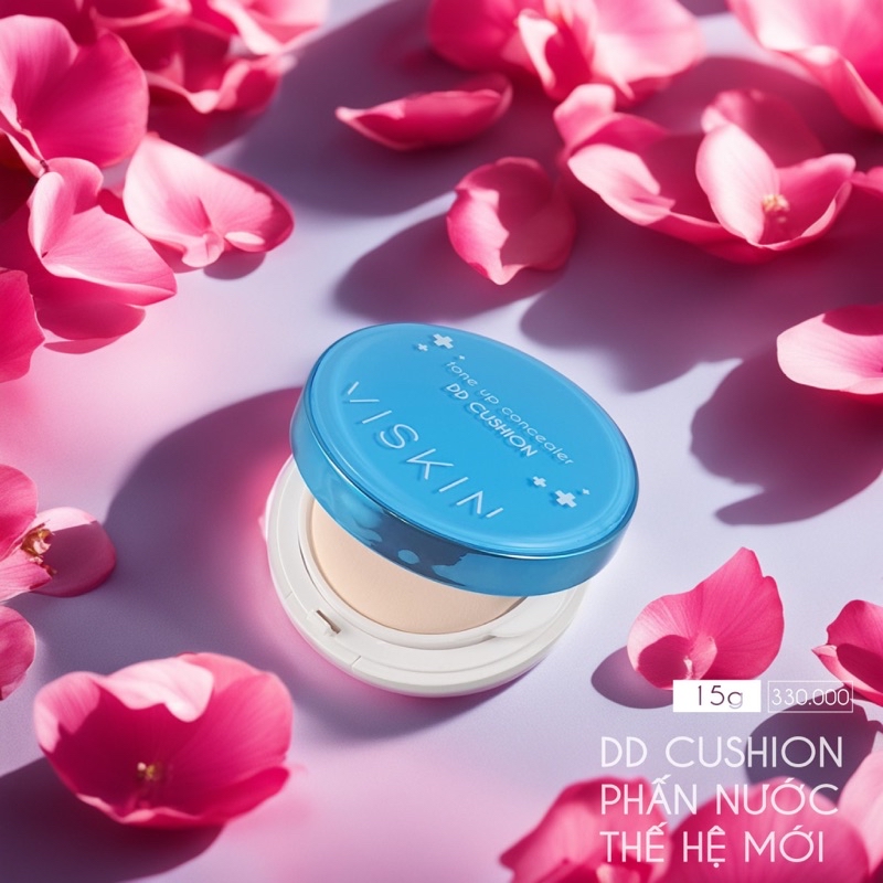 Mô tả DD Cushion VISKIN phấn nước che khuyết điểm thế hệ mới - 15g [CHÍNH HÃNG] - 2