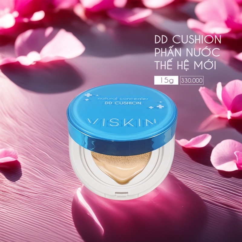 Mô tả DD Cushion VISKIN phấn nước che khuyết điểm thế hệ mới - 15g [CHÍNH HÃNG] - 3