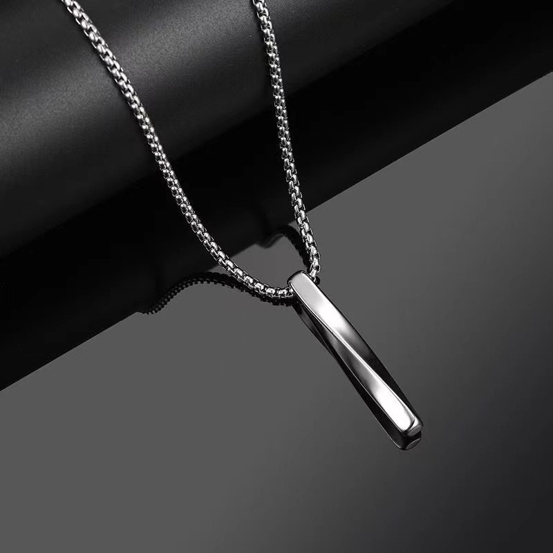 Vòng cổ dây chuyền nam nữ bạc đẹp hình chữ thập đính đá nhẫn gấu dây mắt xích phụ kiện trang sức thời trang dáng dài