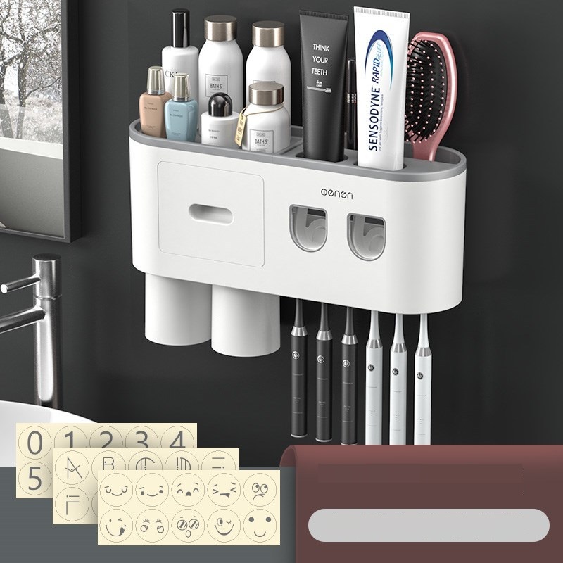 Bộ 2 Nhả Kem Đánh Răng Tự Động OENON - Hình ảnh 2