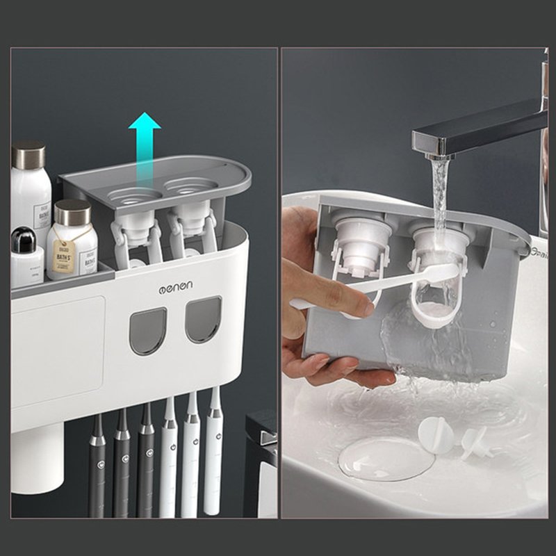 Bộ 2 Nhả Kem Đánh Răng Tự Động OENON - Hình ảnh 4