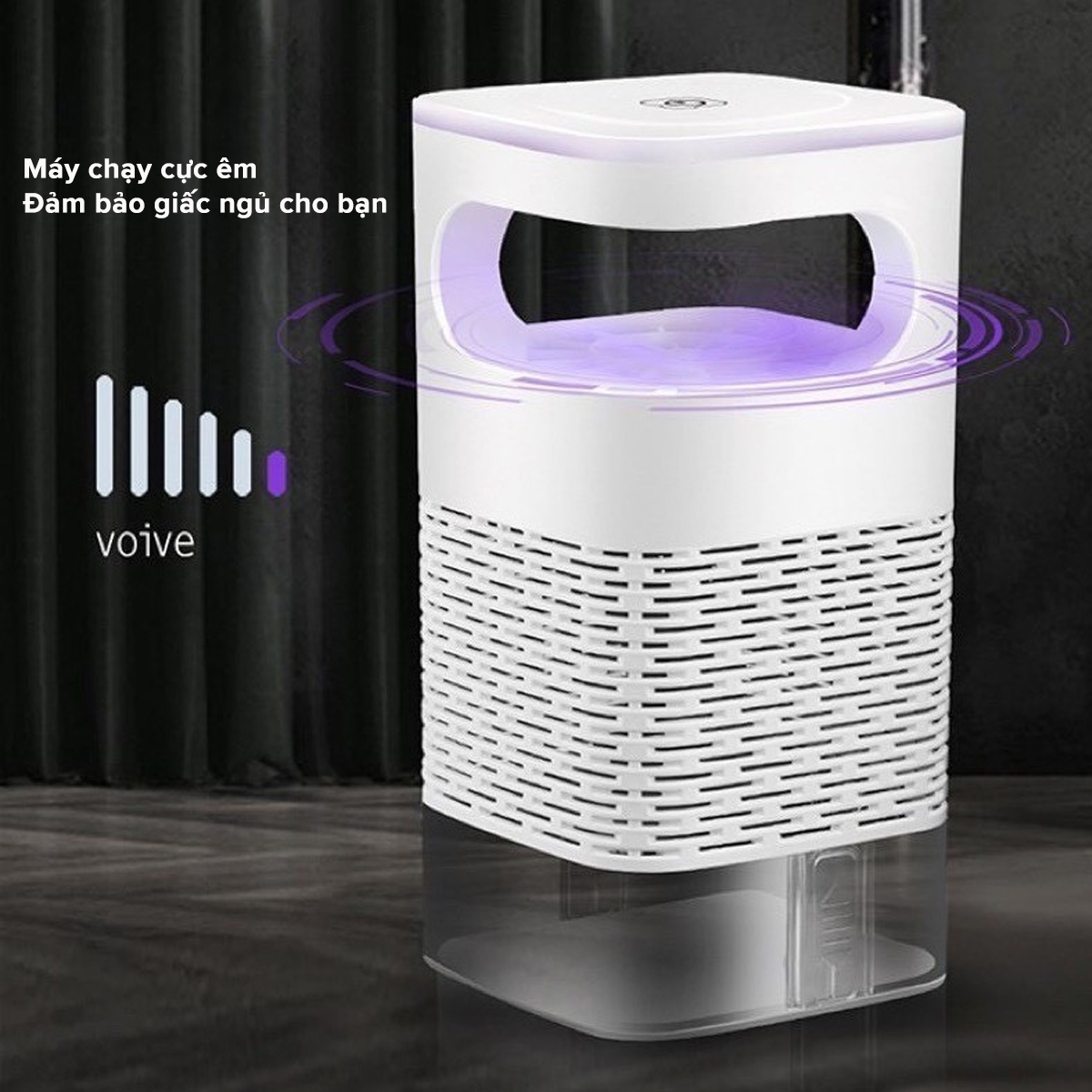 Mô tả Đèn Bắt Muỗi Tia UV Cao Cấp, Máy Bắt Muỗi Diệt Côn Trùng Thông Minh Có Quạt Hút Cổng USB Chính Hãng Amalife - Mã BM01 - 10