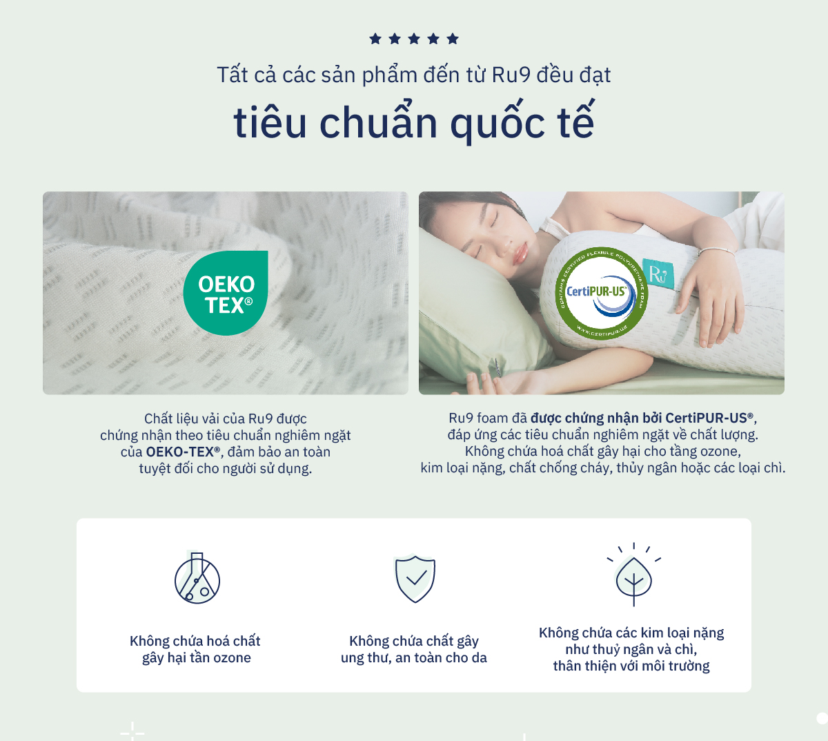 Mô tả Gối Ôm Công Thái Học Cao Cấp Ru9 - Phiên Bản Mới | Chất Liệu Foam Mềm Mại | Chống xẹp | Đem Lại Giấc Ngủ Ngon - 4