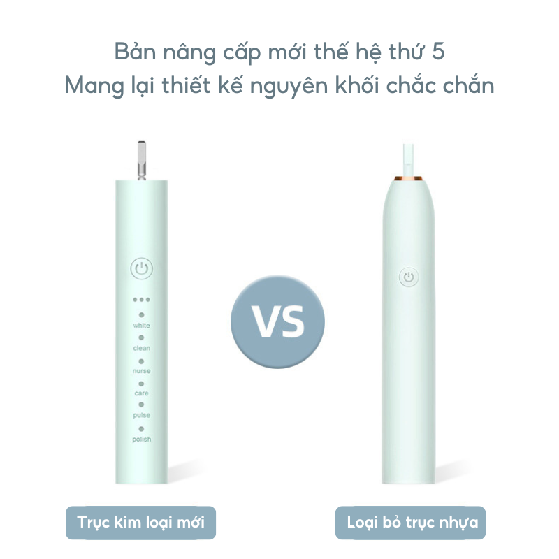 Bàn chải điện HOKU SONIC X-5 tính năng