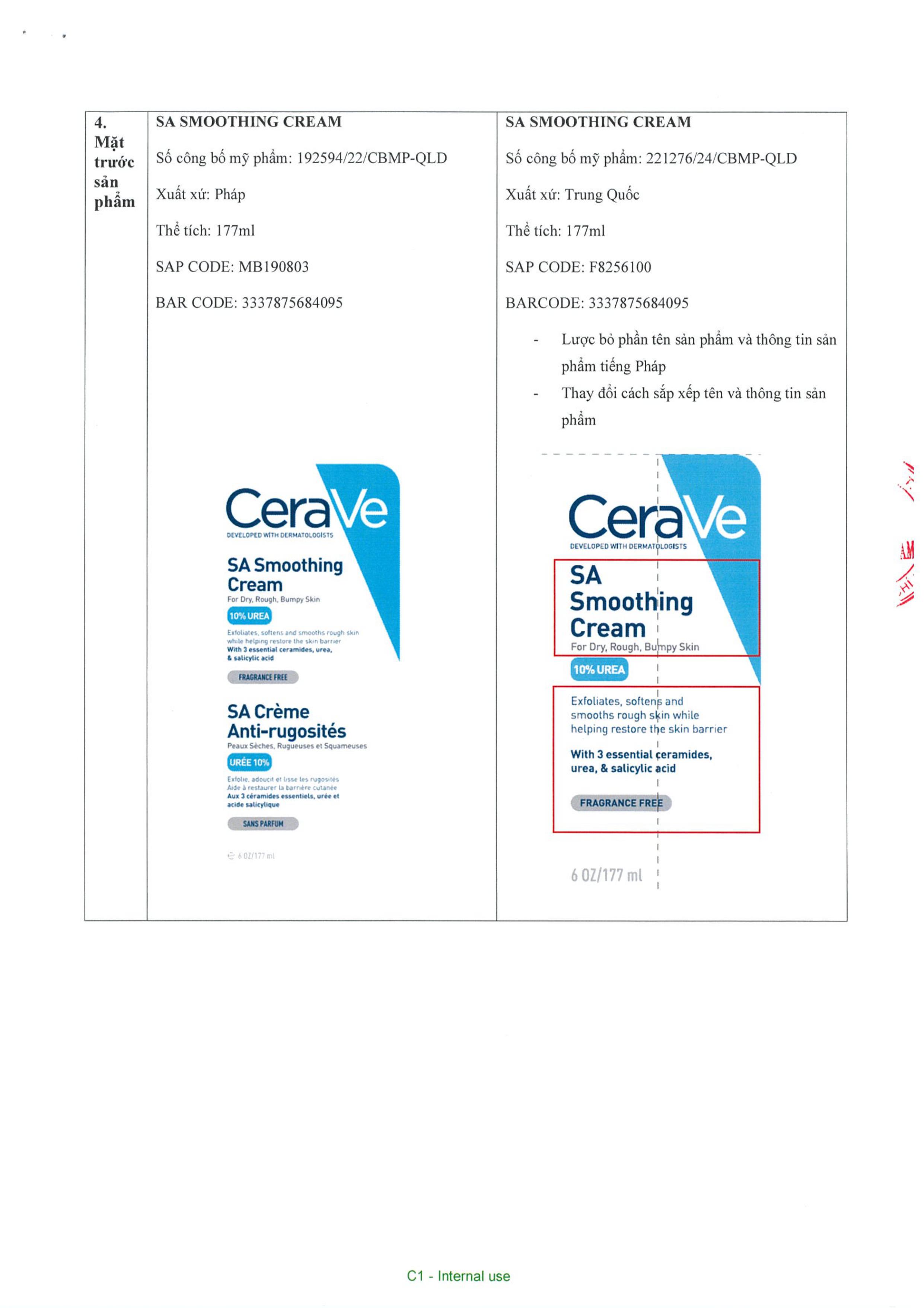 Mô tả Sữa Rửa Mặt CeraVe SA Smoothing, Hydrating, Foaming Cleanser Dành Cho Da Dầu Mụn, Khô, Nhạy Cảm 88ml – 236ml – 473ml - 8