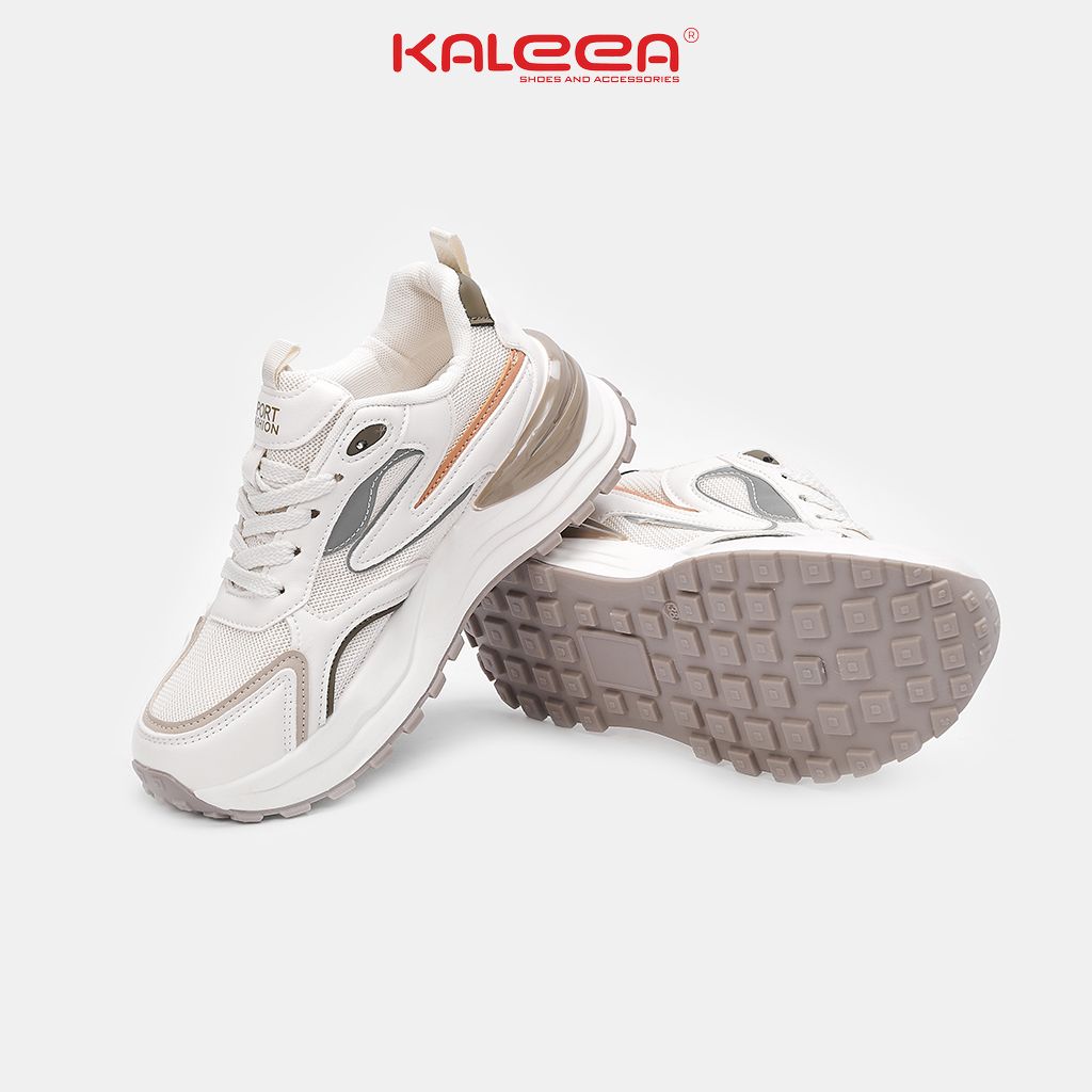 Mô tả Kaleea - Giày Thể Thao Nam/Nữ Phối Màu Đi Êm, Sneaker Thoáng Khí Đế Cao 4,5p - T115 - 7