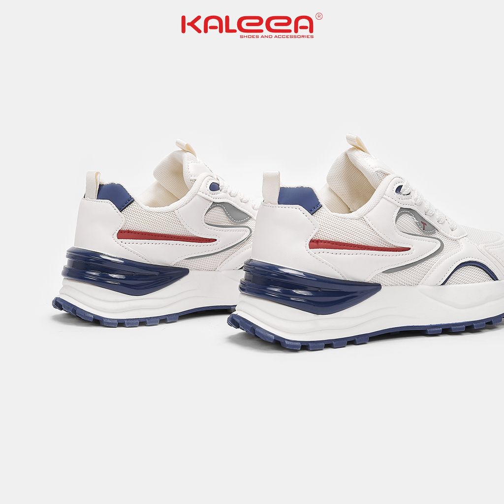 Mô tả Kaleea - Giày Thể Thao Nam/Nữ Phối Màu Đi Êm, Sneaker Thoáng Khí Đế Cao 4,5p - T115 - 8