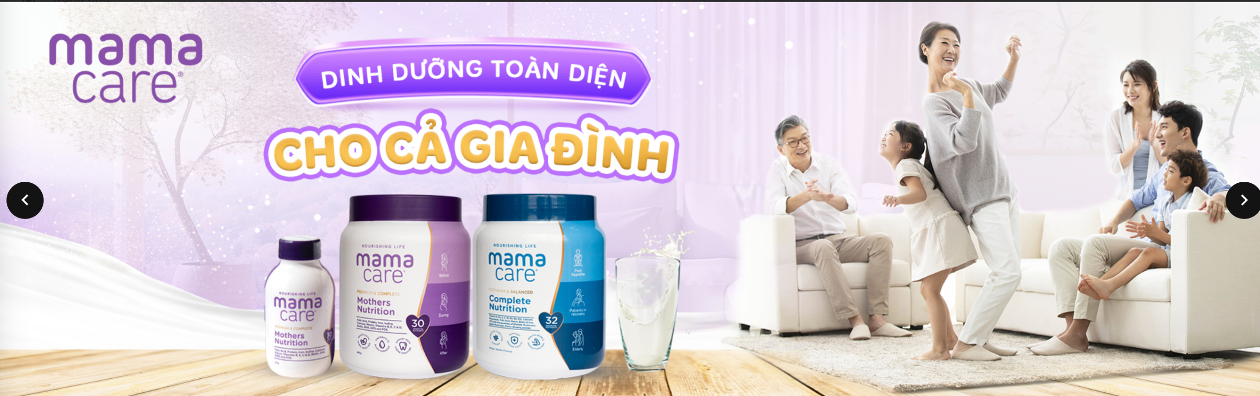 Mô tả Sữa Dinh Dưỡng Mama Care Complete Nutrition - Sữa Bột Bổ Sung 32 Loại Vitamin Và Khoáng Chất - 1