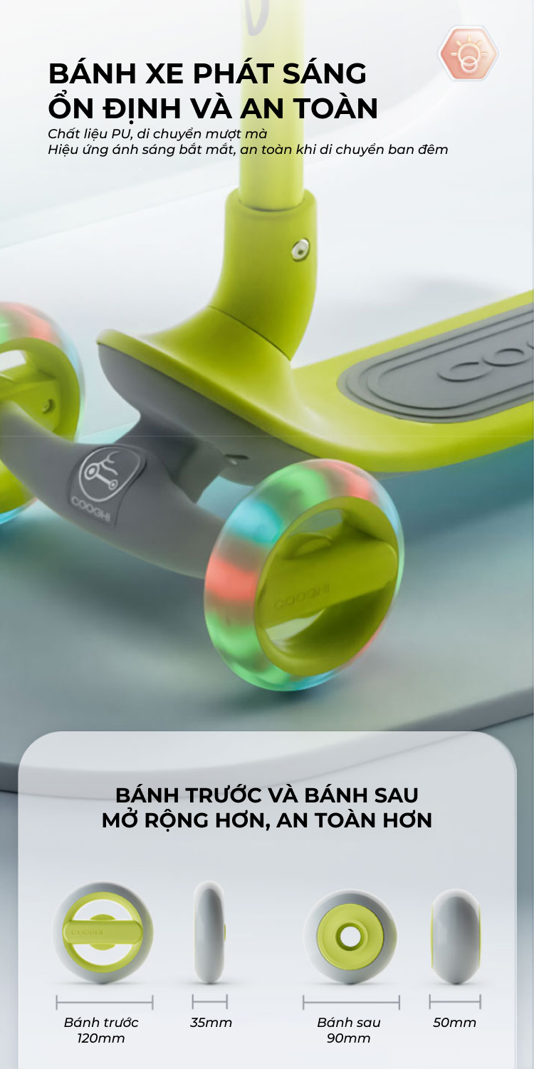 Bàn để chân Cooghi Q1