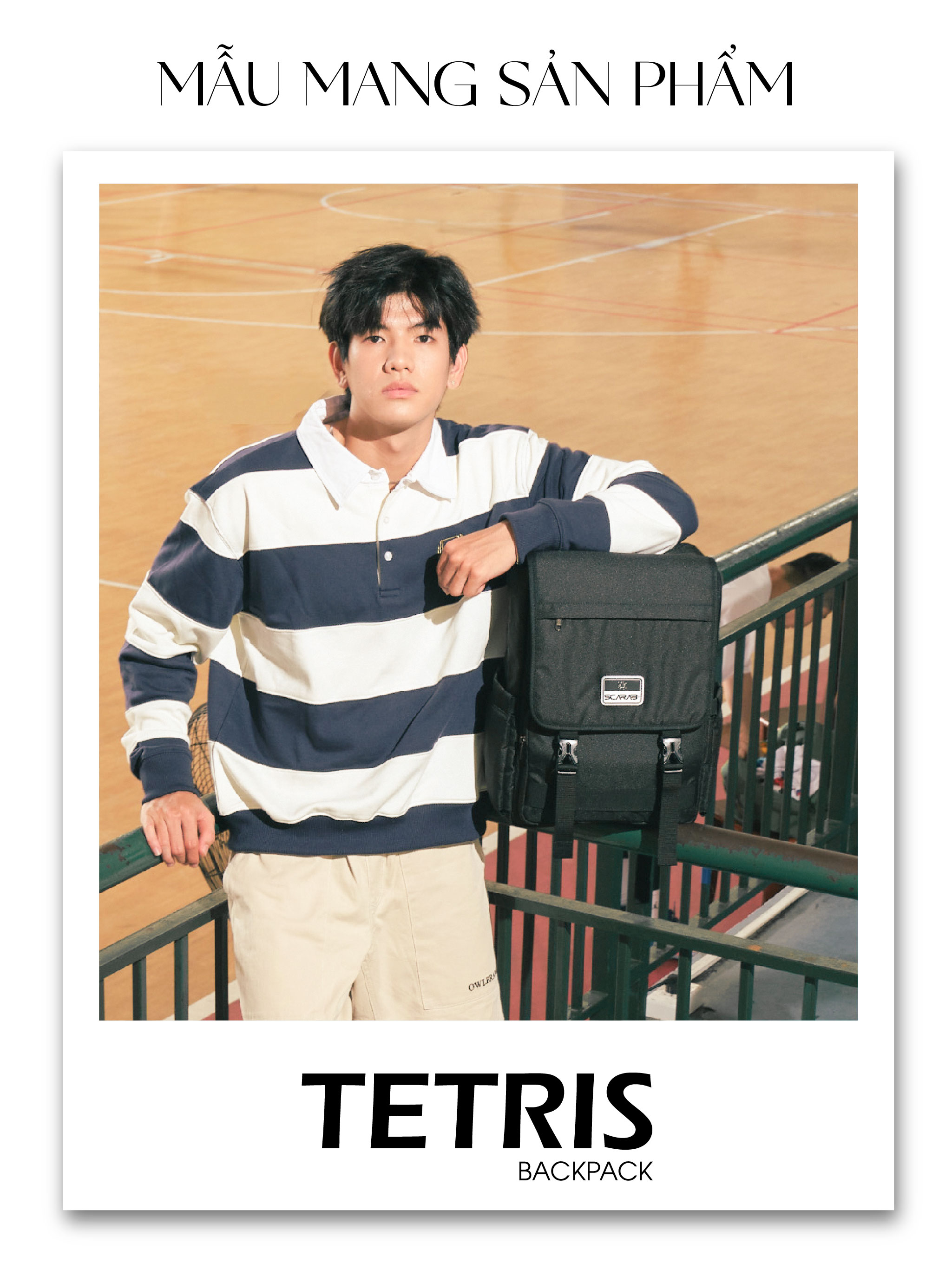 Mô tả Balo Scarab Tetris Backpack Unisex - Ba lô Đi Học, Đi Làm Vừa Laptop 15.6inch - 8