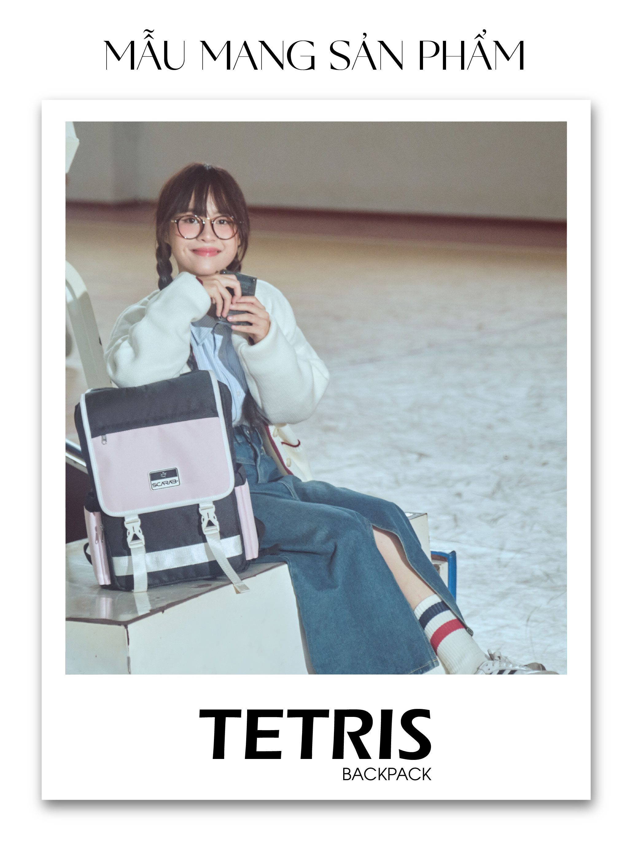 Mô tả Balo Scarab Tetris Backpack Unisex - Ba lô Đi Học, Đi Làm Đựng Vừa Laptop 15.6inch - 8