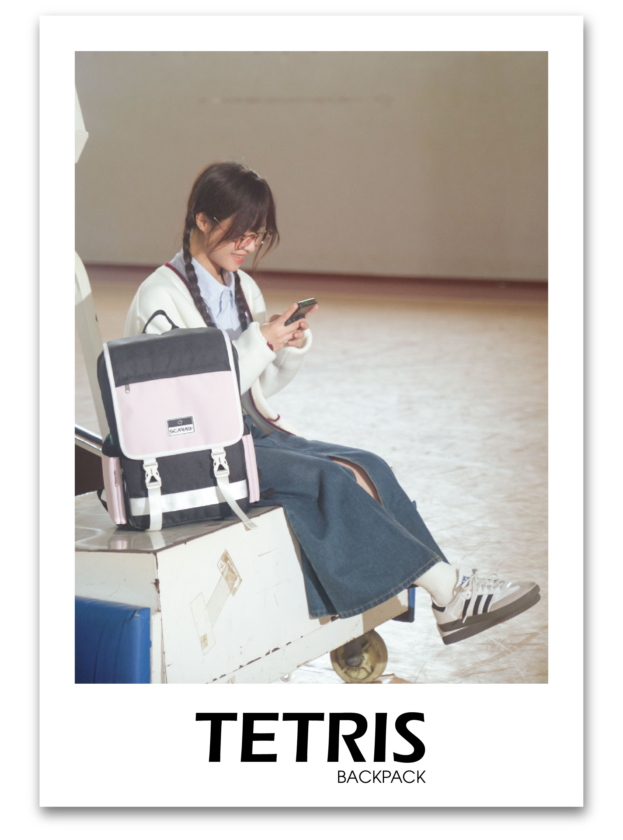 Mô tả Balo Scarab Tetris Backpack Unisex - Ba lô Đi Học, Đi Làm Đựng Vừa Laptop 15.6inch - 9