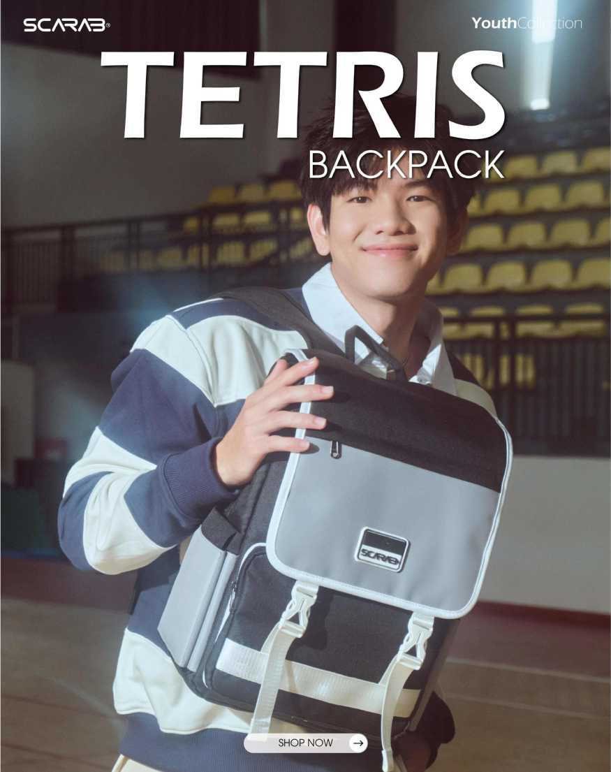 Balo Scarab Tetris Backpack Unisex