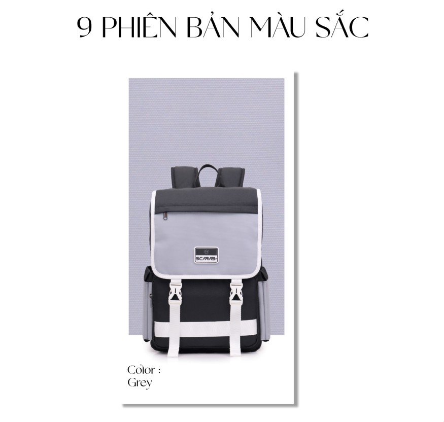 Chất liệu Balo Scarab Tetris