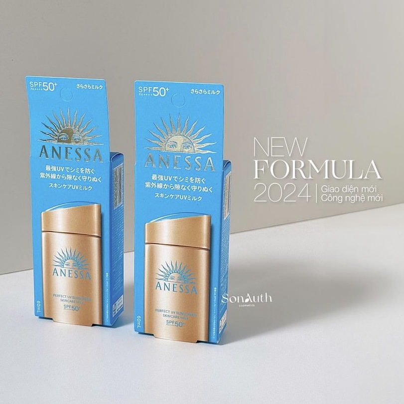 Kem chống nắng Anessa Perfect UV Sunscreen Skincare Milk SPF50