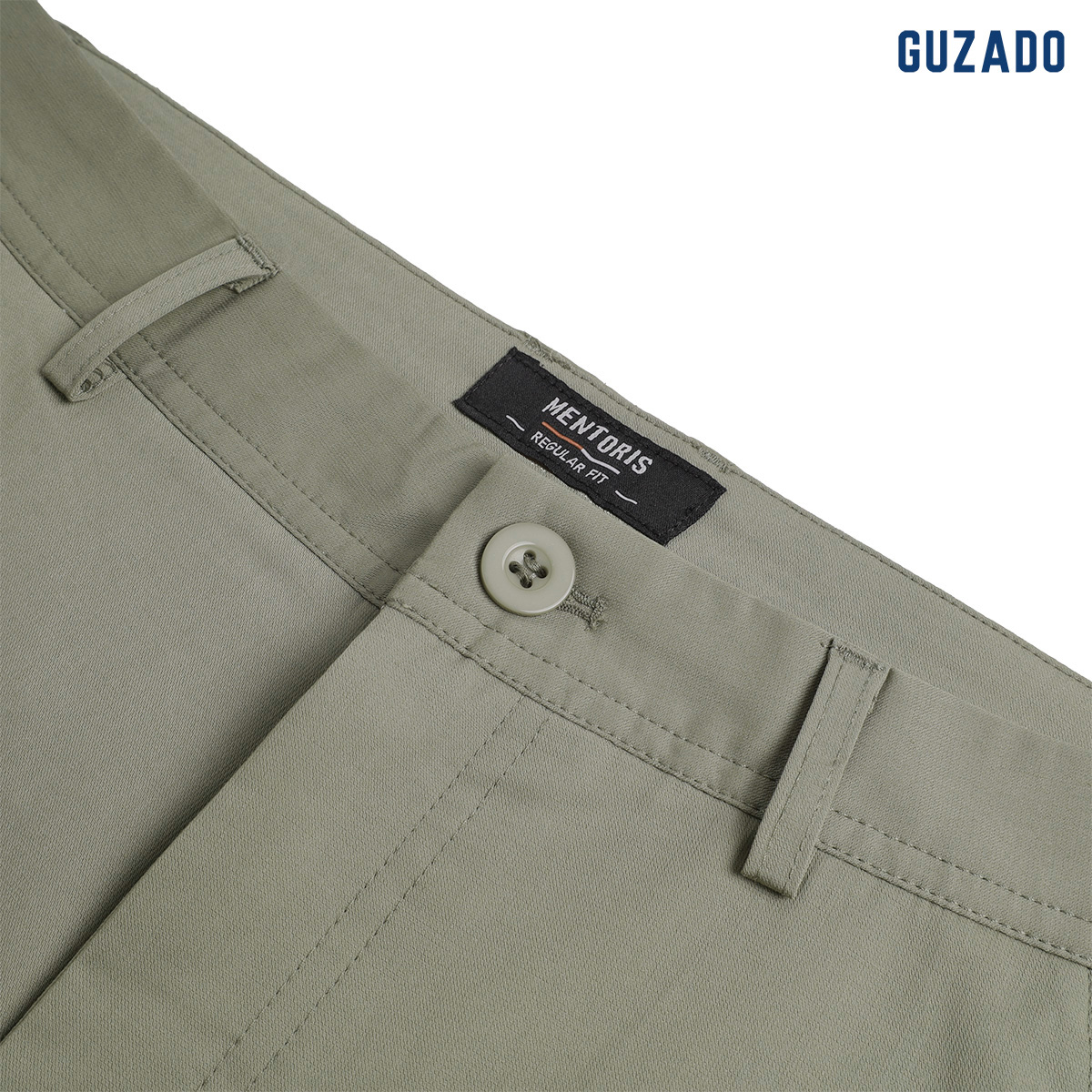 Quần Short Kaki Nam GUZADO MKS01 - Chi tiết 4