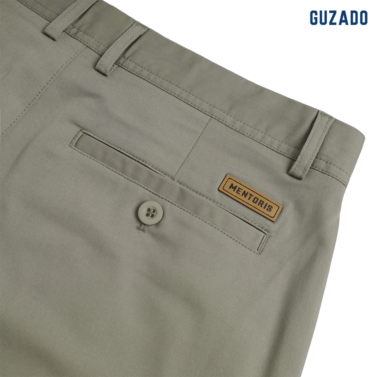 Quần Short Kaki Nam GUZADO MKS01 - Chi tiết 5