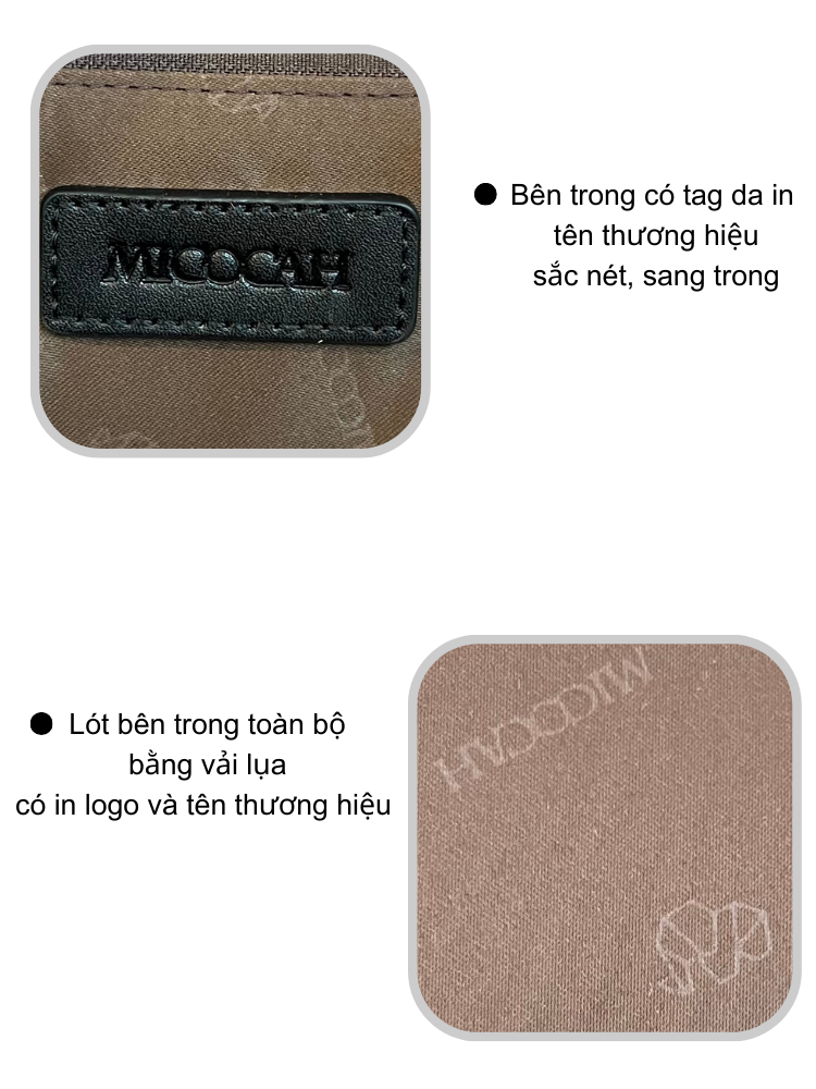 Mô tả Balo Nữ Mini Thời Trang MICOCAH Đi Học Đi Chơi Phong Cách Hàn Quốc Sang Chảnh MC19 (KÈM HỘP) - 7