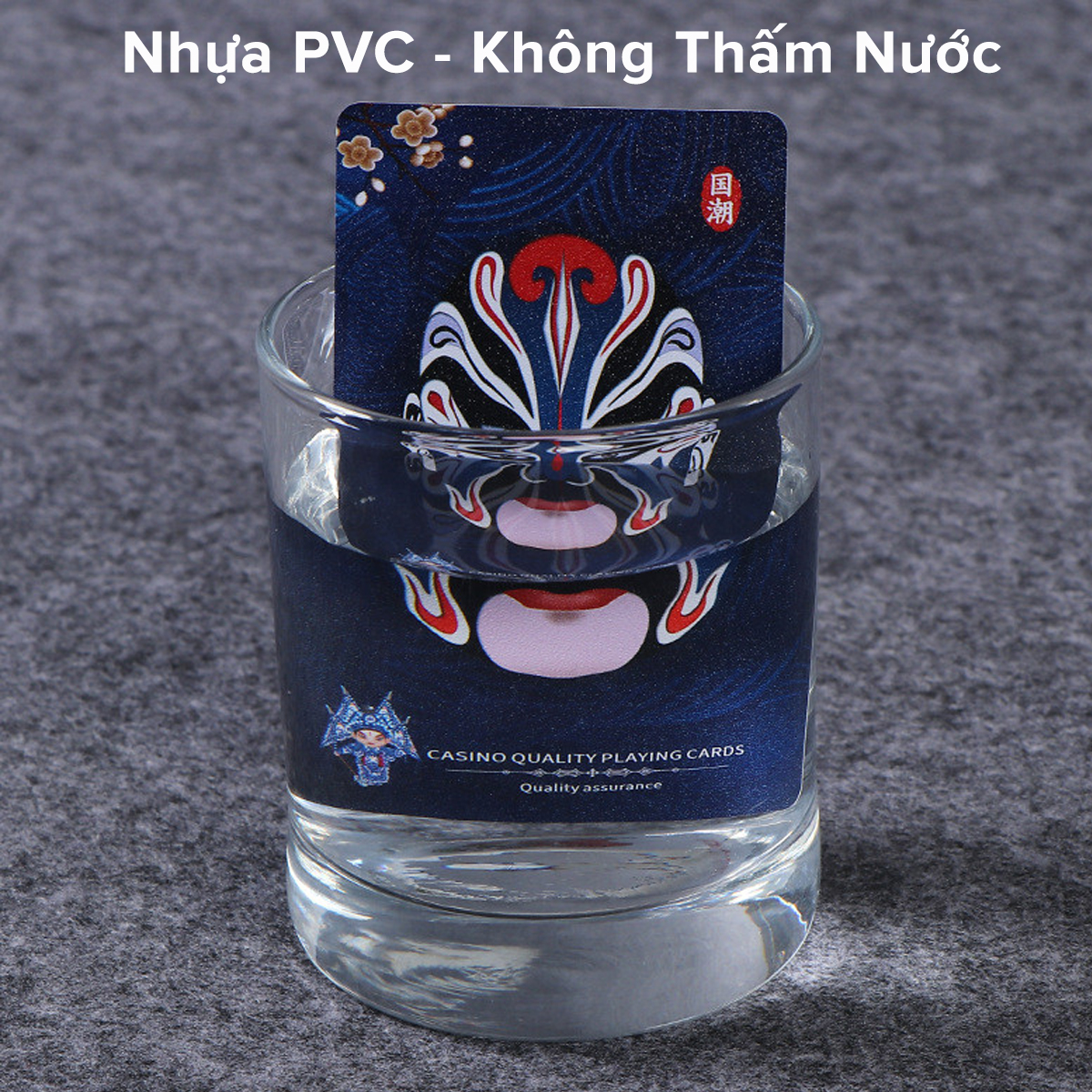 Bài Tây Nhựa Dẻo Chống Gấp