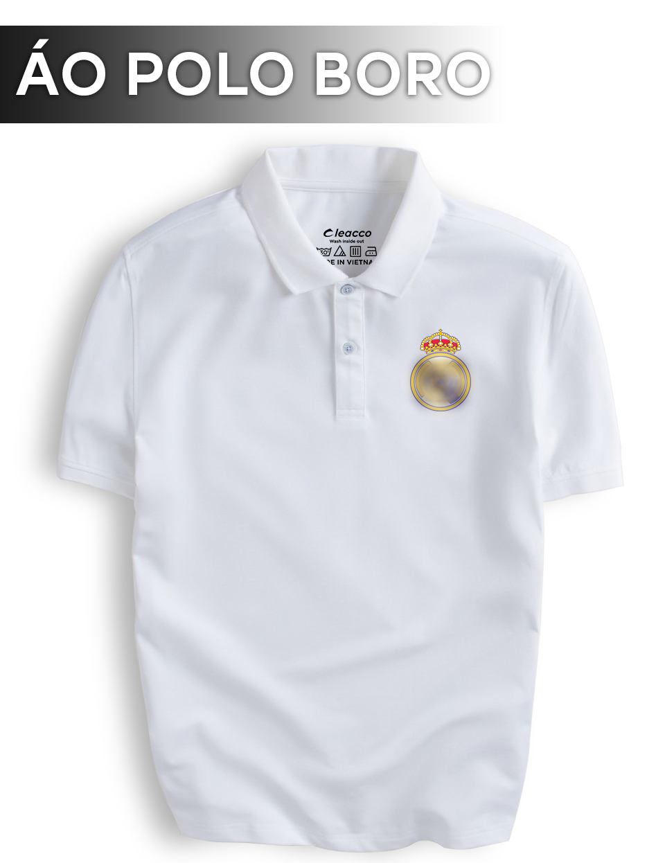 Mô tả Áo Polo Nam Siêu Ưu Đãi Áo Thun Polo Cổ Bẻ Chất Liệu Vải Poly Thái Giữ Form Dáng Cleacco RM Boro Sport - 1