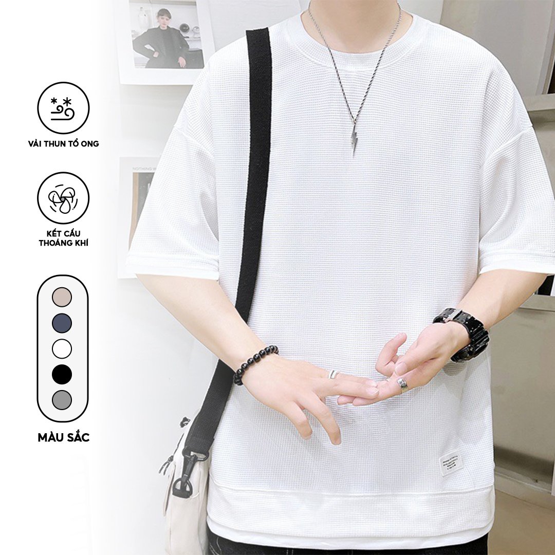 Mô tả Bộ thể thao nam cộc tay thoáng mát năng động phong cách nam tính trẻ trung ELNIDO ED02 - 3