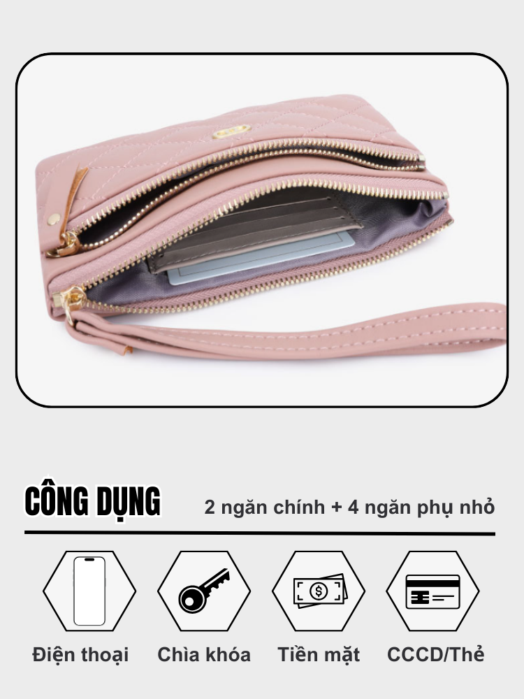 Ví Ngắn Nữ TAILIAN TL36 - Hình ảnh 3