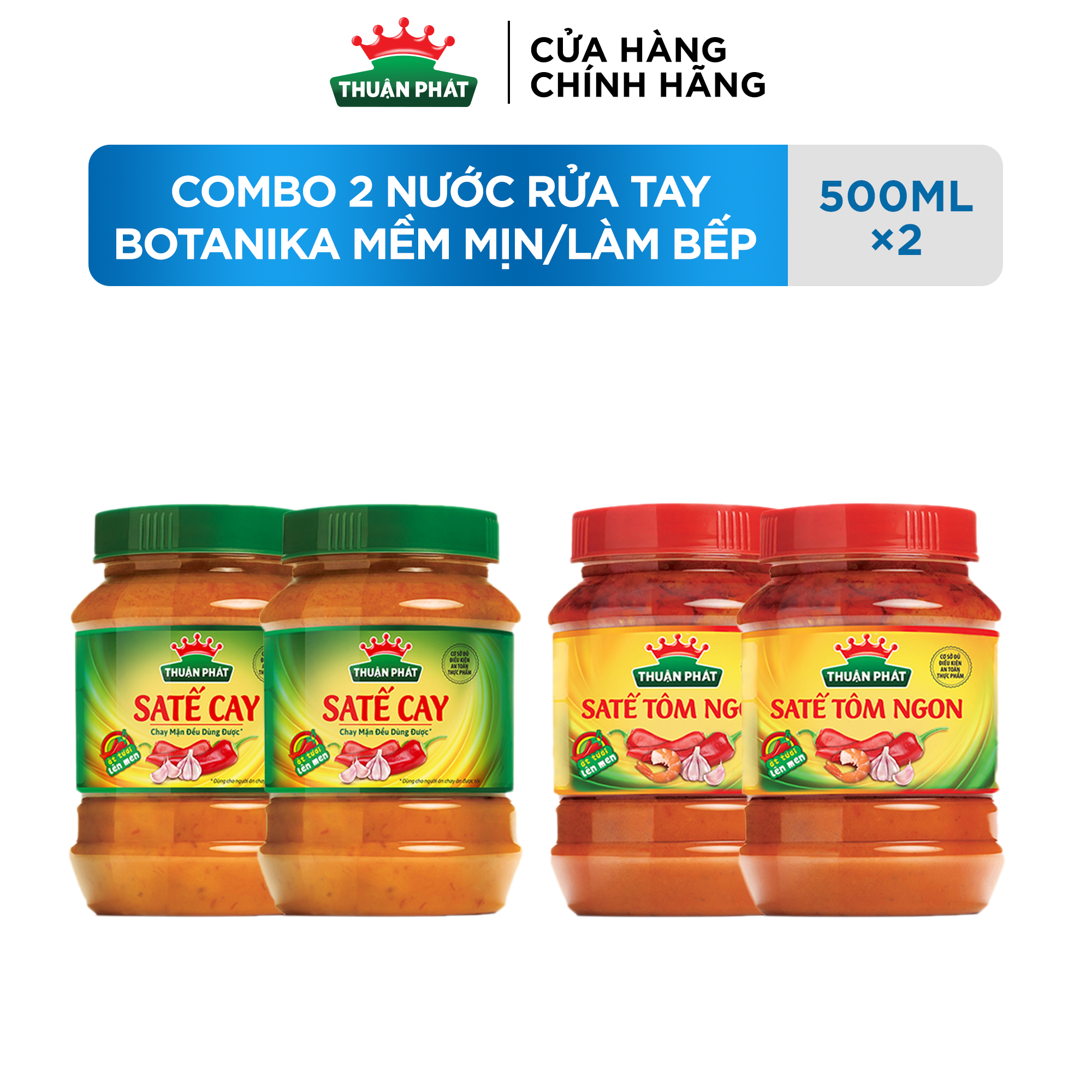 Mô tả Combo 2 Sate Thuận Phát Cay/Tôm ngon 250g - 1