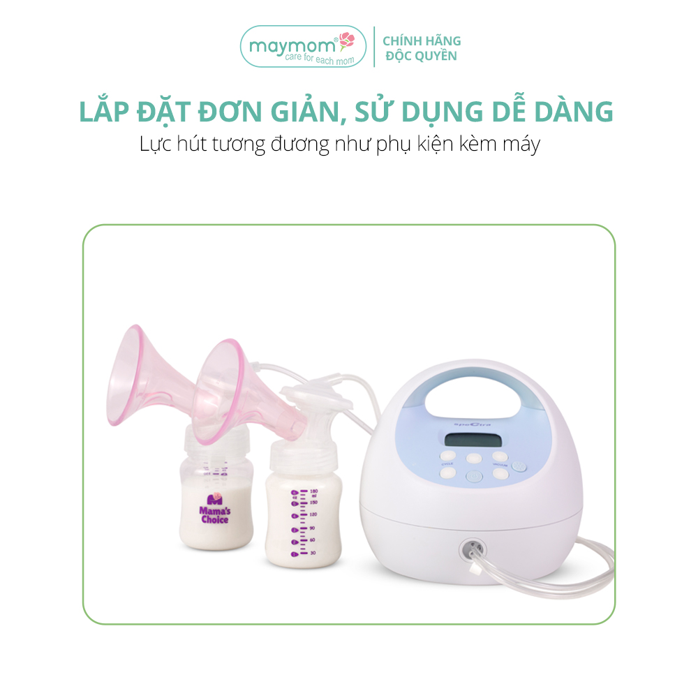 Mô tả Phụ Kiện Hút Sữa Cải Tiến Phễu Silicone Cho Máy Spectra, Avent, Fazt, Rozabi, Vắt Sữa Êm Ái, Kiểm Định An Toàn Quốc Tế - 5