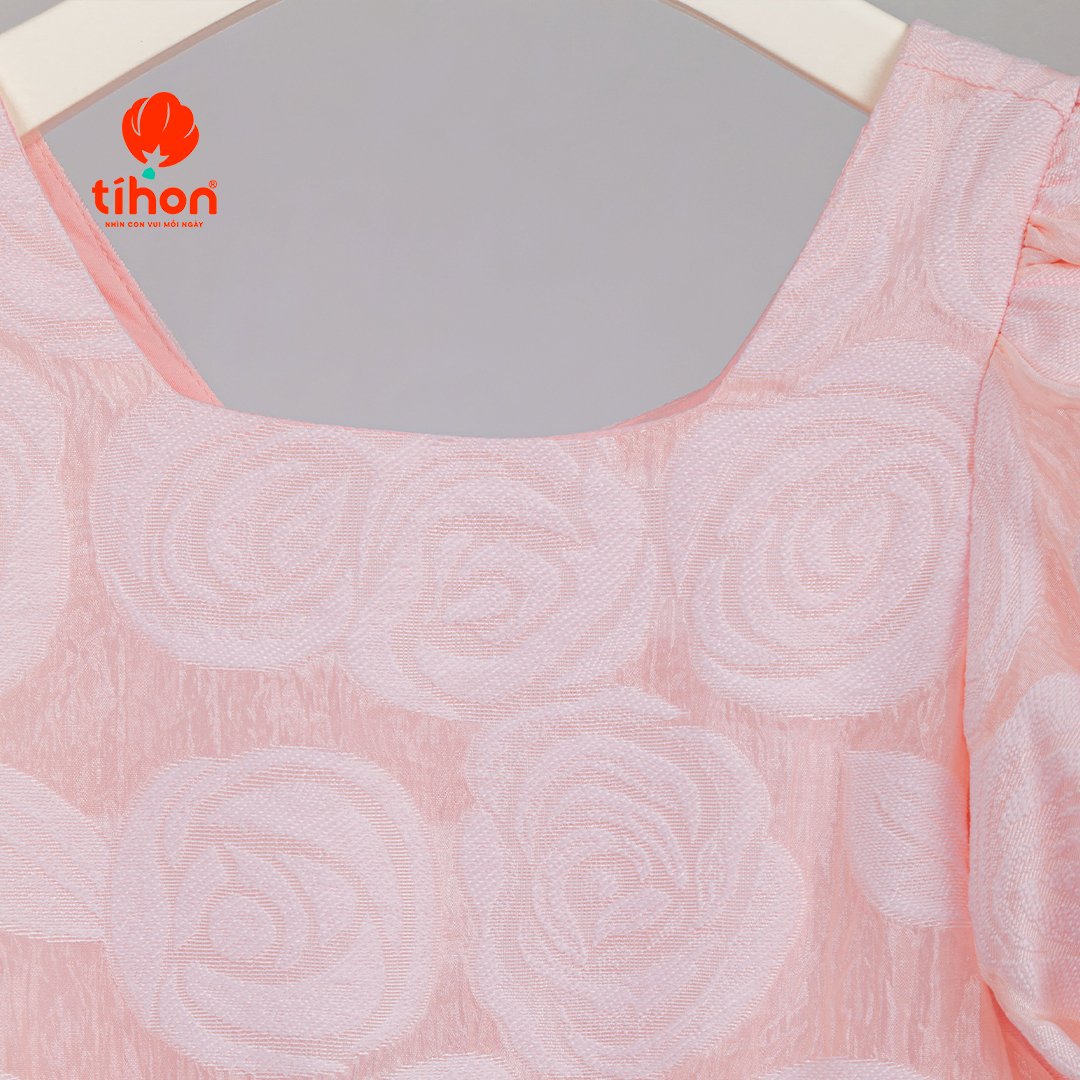 Mô tả Váy công chúa dáng xòe TIHON cao cấp chất liệu tơ xốp hoa mềm mịn VT0750649 - 6
